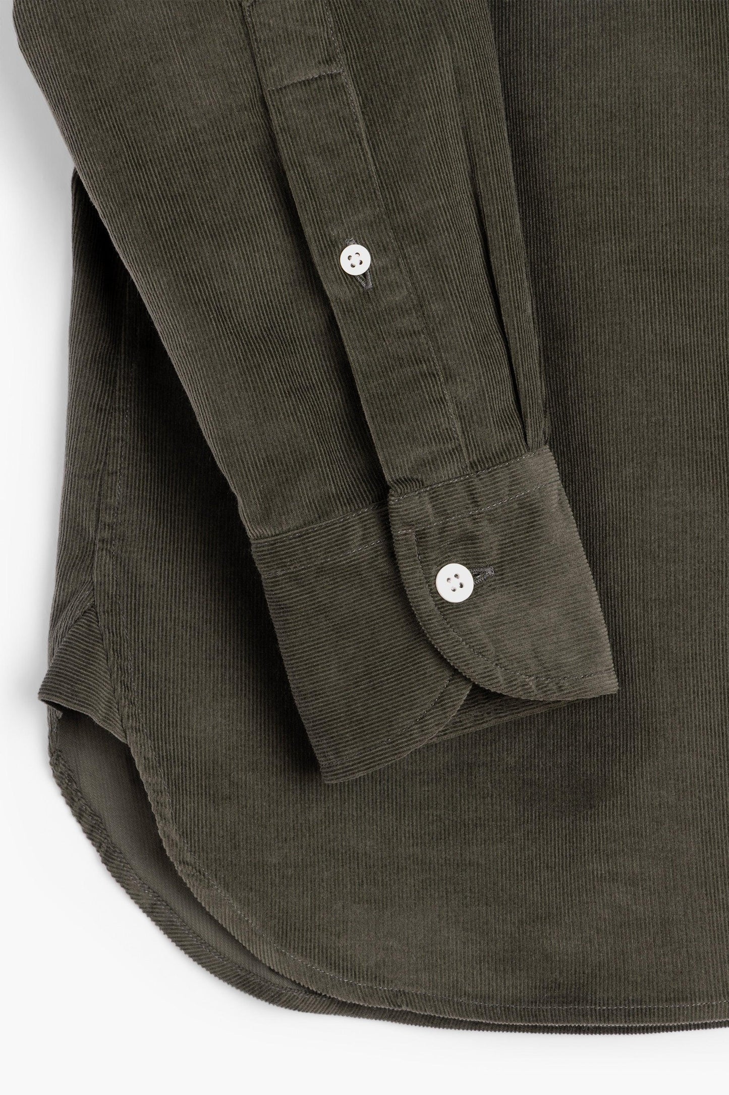 Corduroy Shirt - Olive