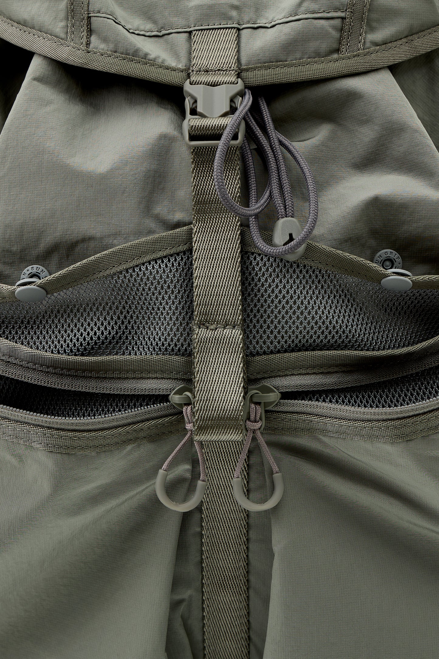 Backpack 'Focus Rucksack' in nylon - Ash Grey