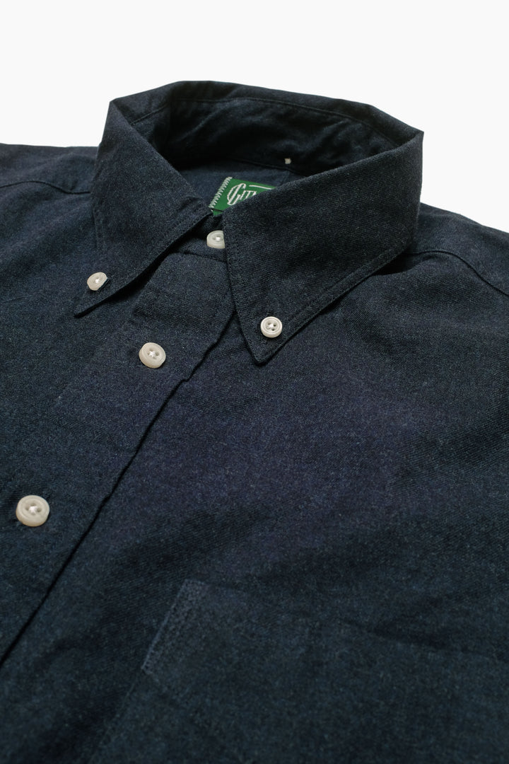 Flannel Shirt - Navy