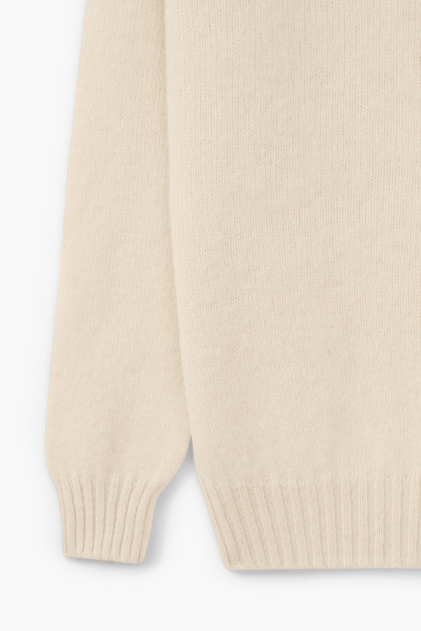 Shaggy Dog Sweater - Cream