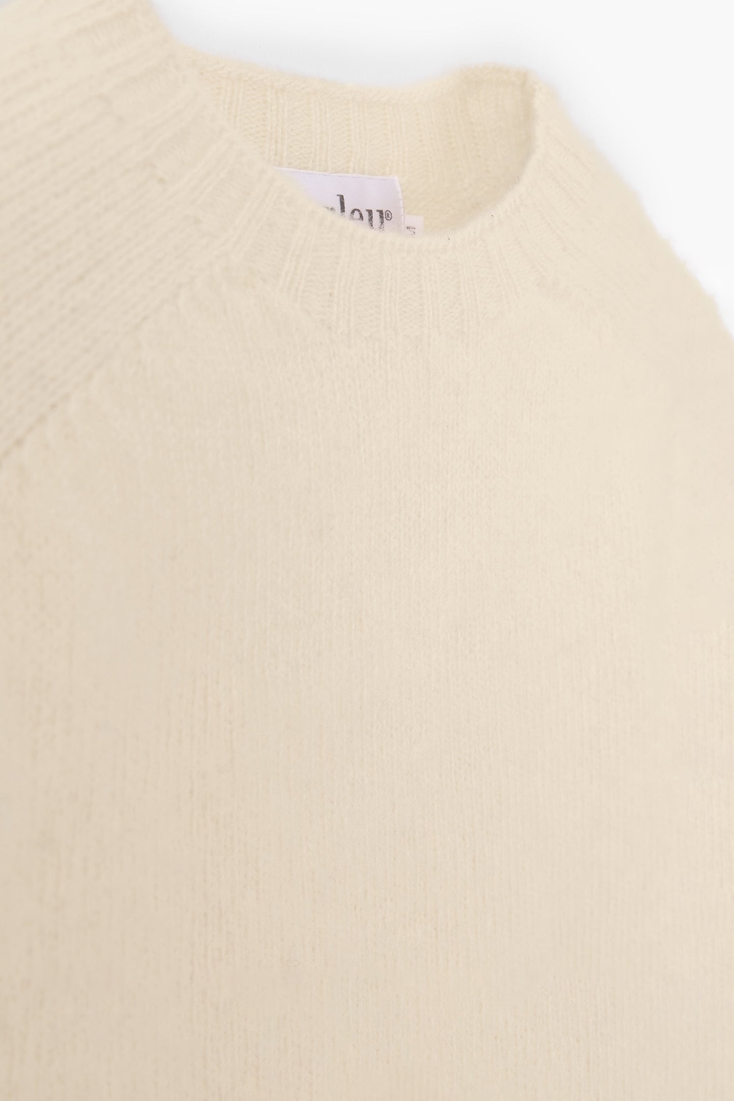 Shaggy Dog Sweater - Cream