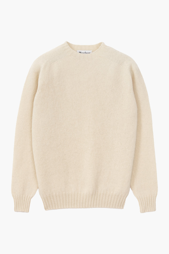 Shaggy Dog Sweater - Cream