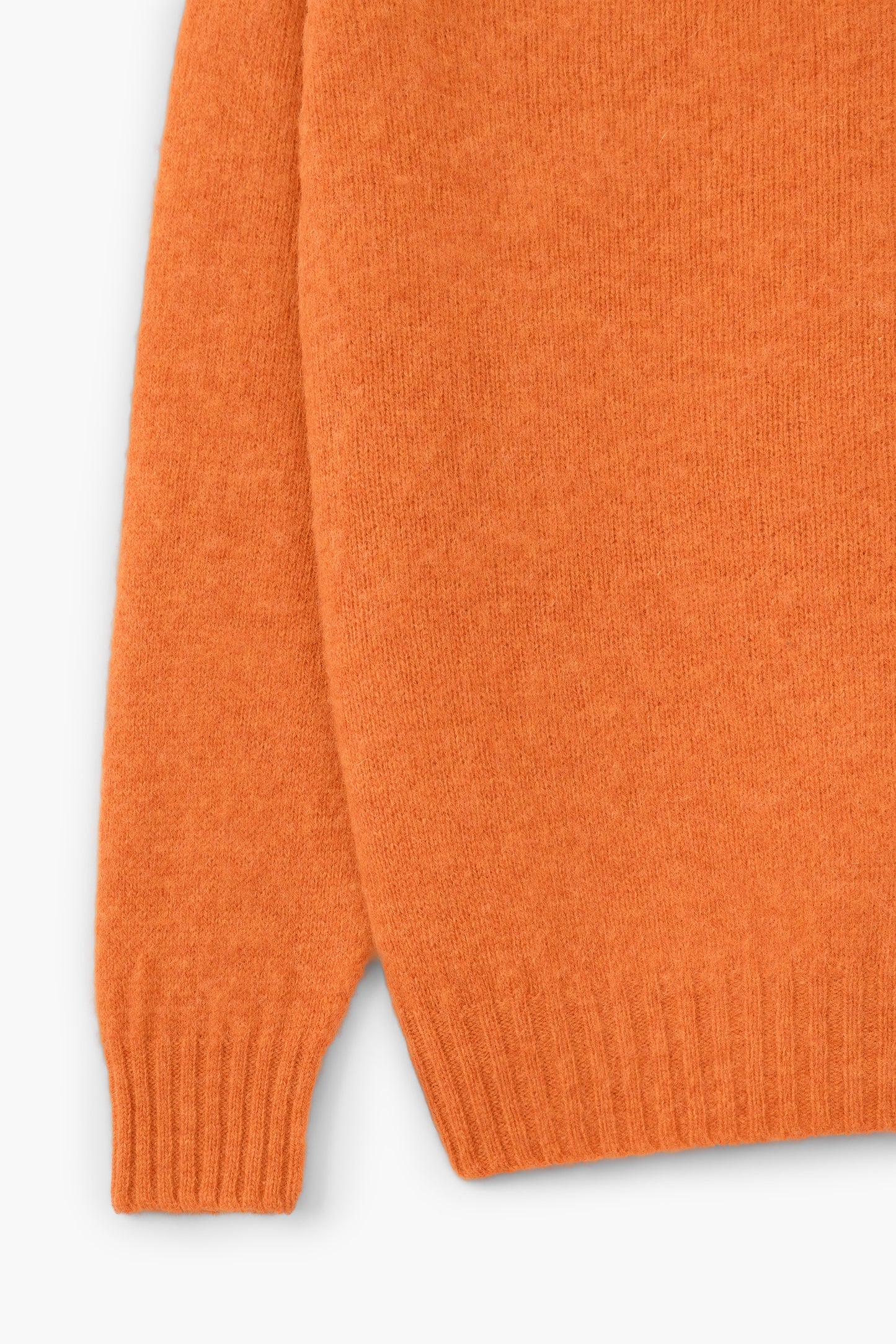 Shaggy Dog Sweater - Orange