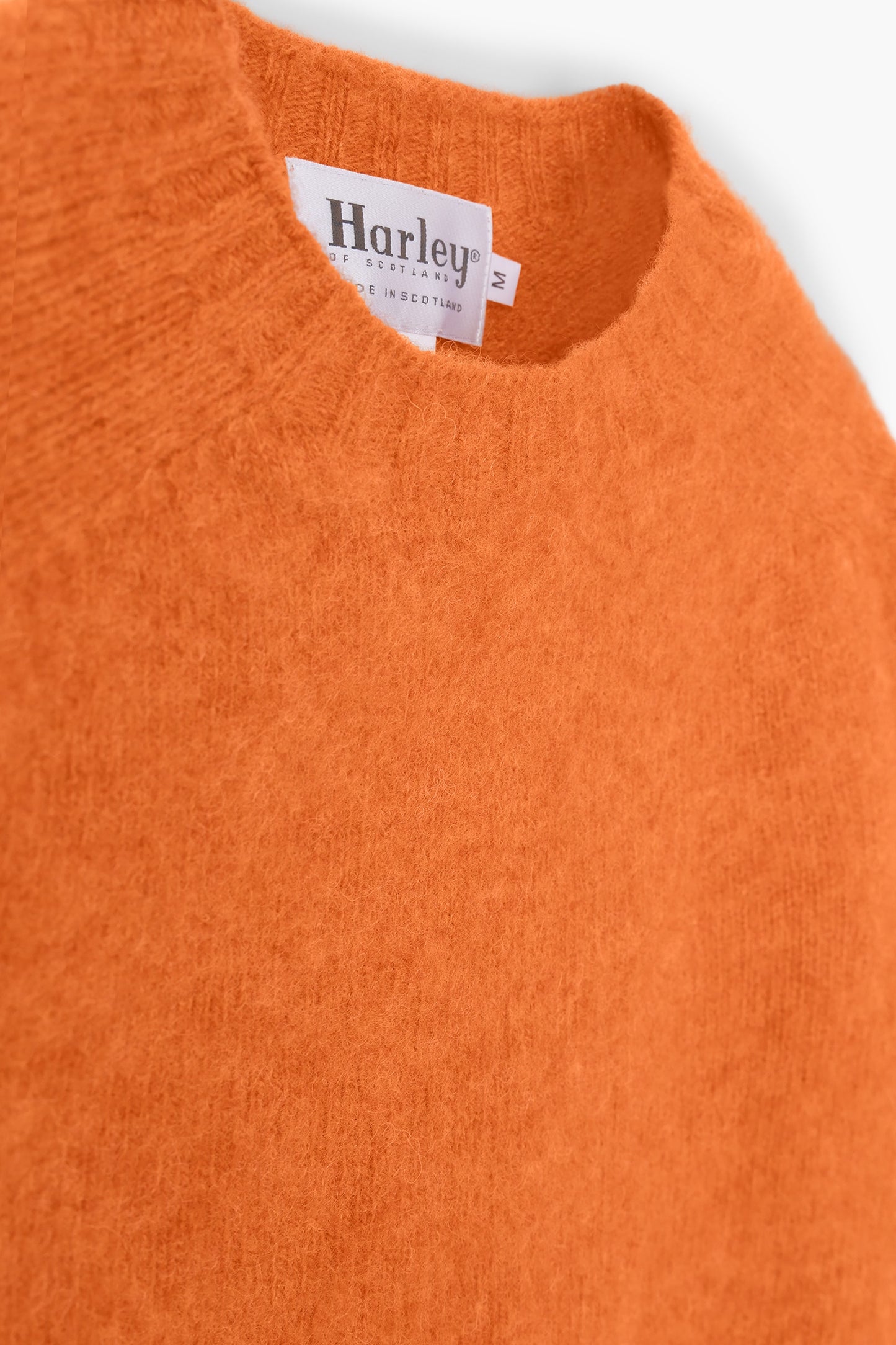 Shaggy Dog Sweater - Orange