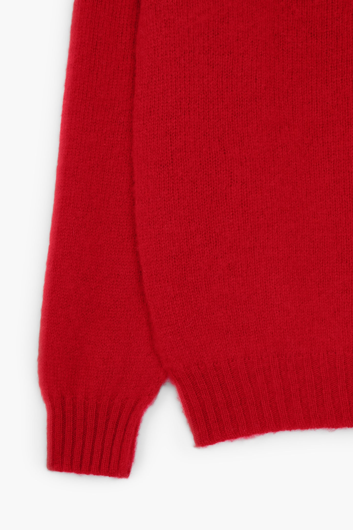 Shaggy Dog Sweater - Red