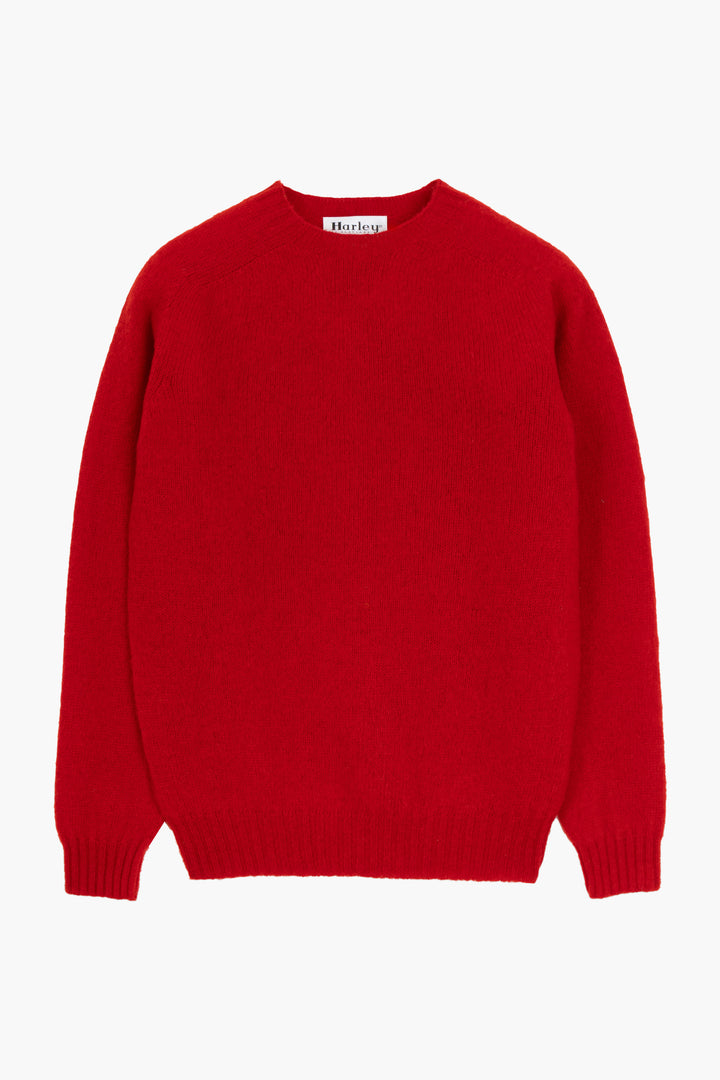 Shaggy Dog Sweater - Red