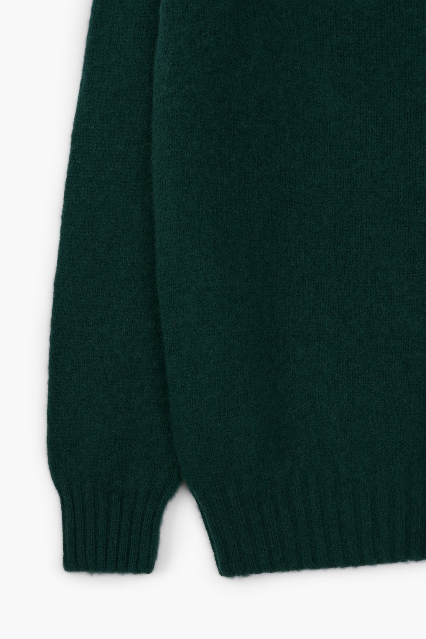 Shaggy Dog Sweater - Forest Green