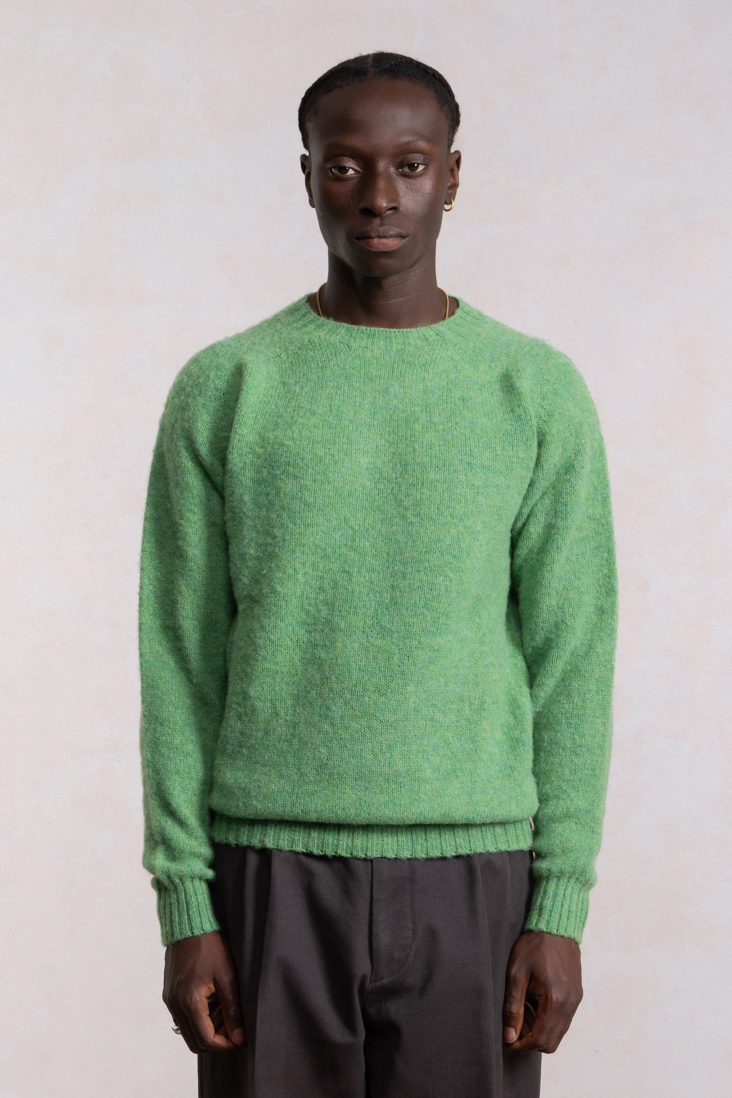 Shaggy Dog Sweater - Mint