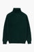 Pull col roulé Shaggy Dog en laine - Vert Foncé