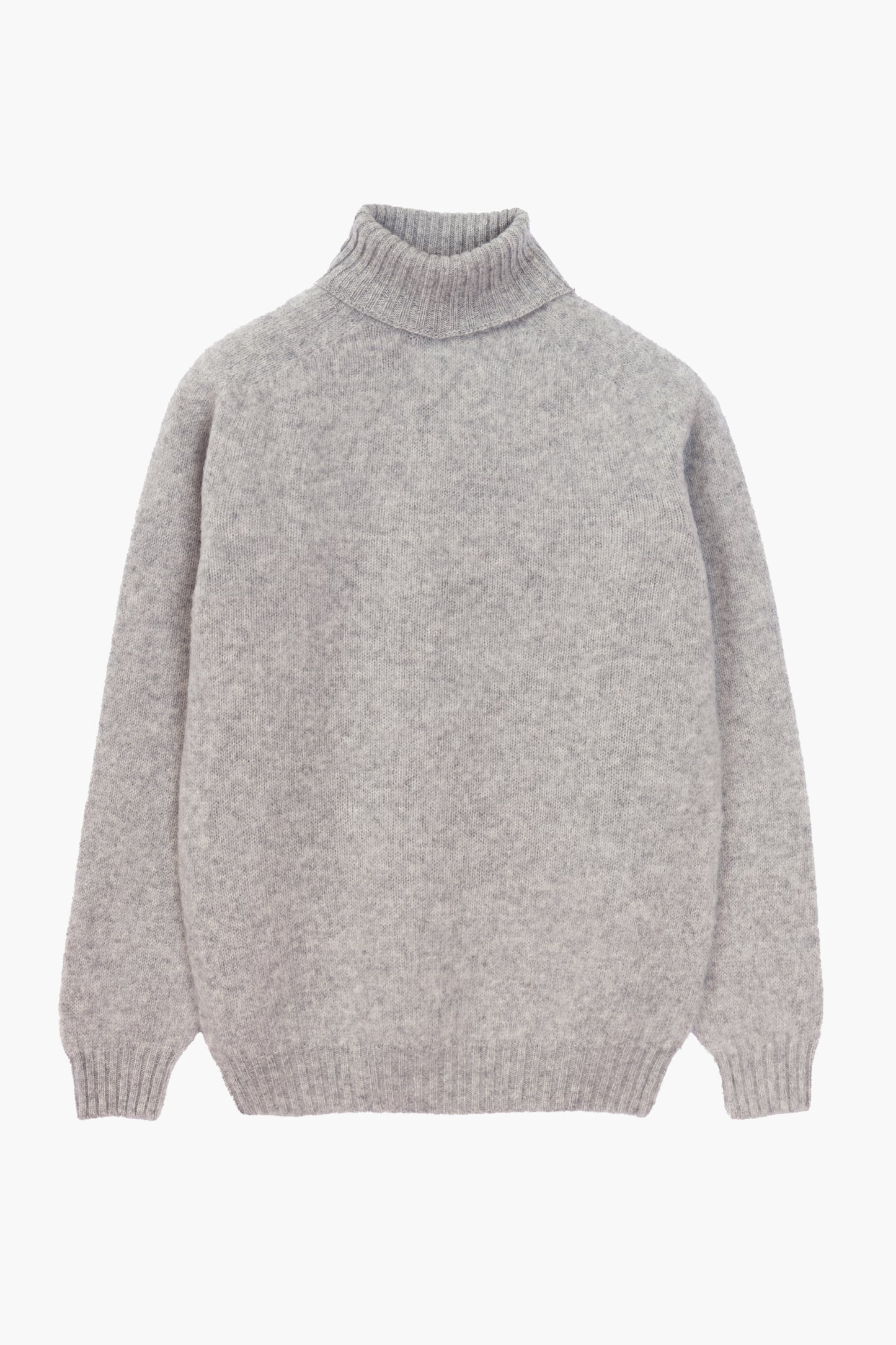 Shaggy Dog wool turtleneck sweater - Gray