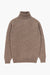 Shaggy Dog wool turtleneck sweater - Brown