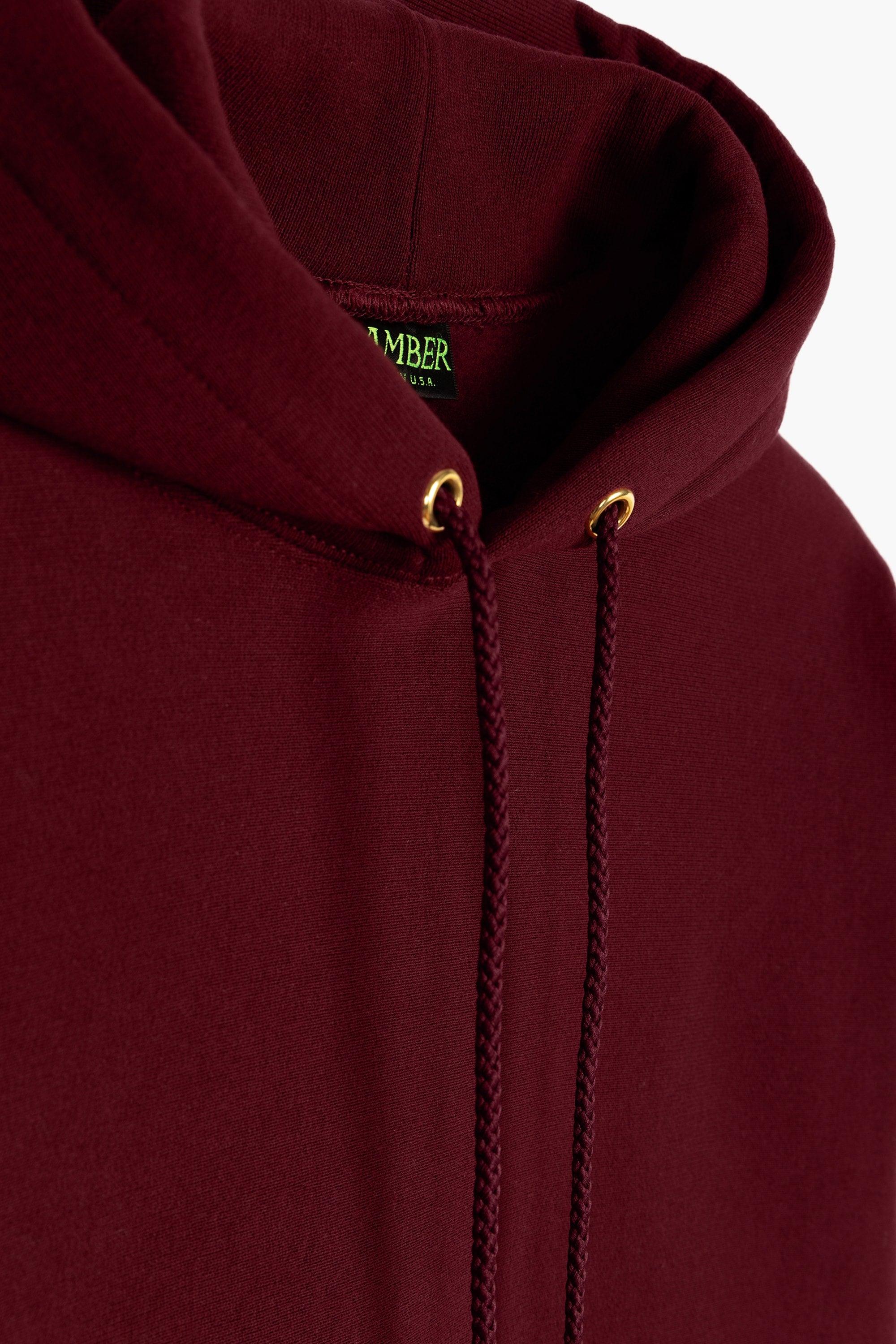 Hoodie Max weight Bordeaux