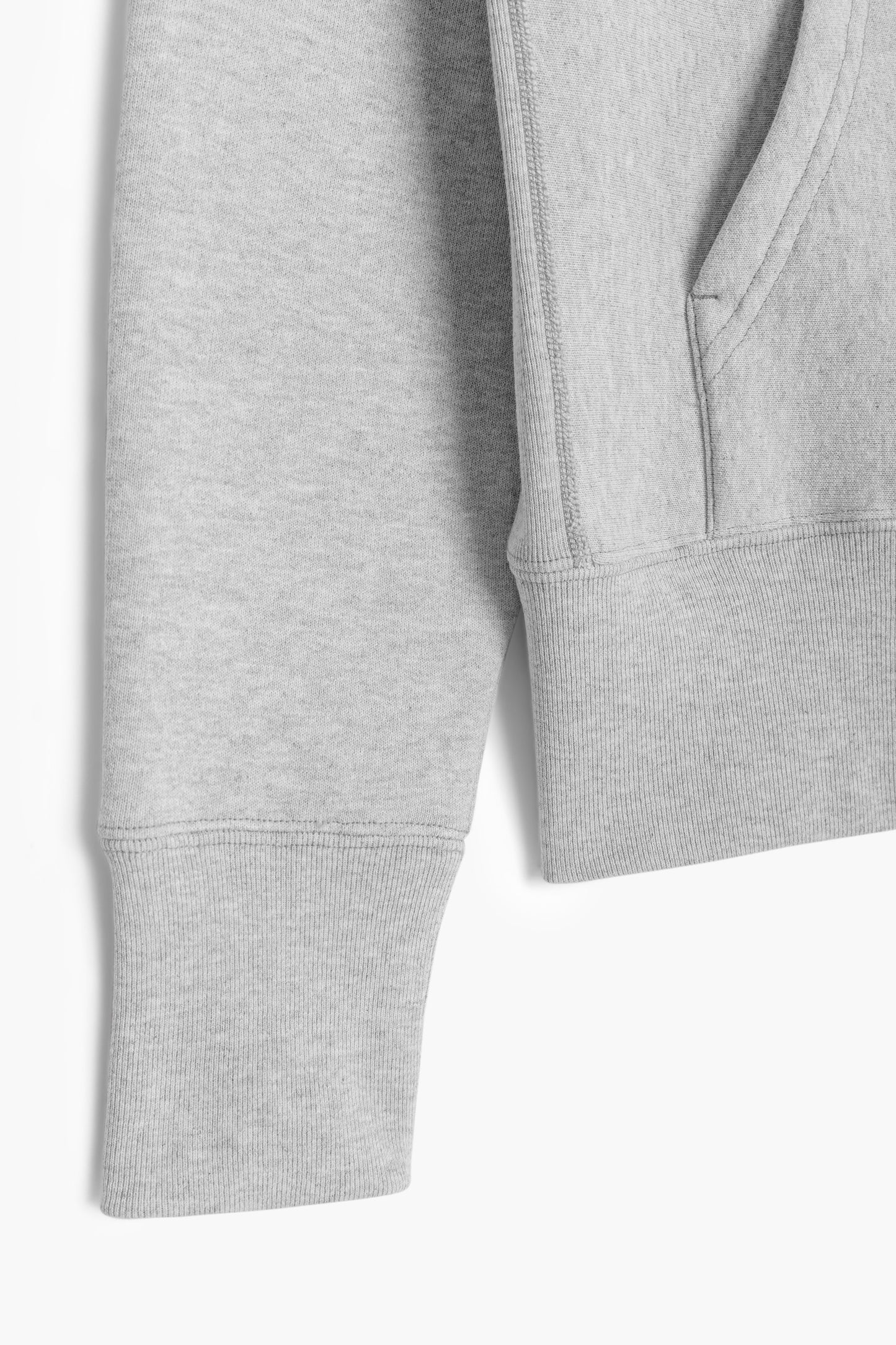 Hoodie Max-weight - Gris Chiné