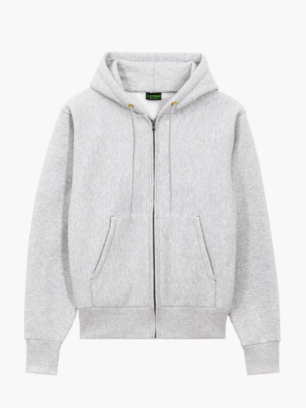 Hoodie met rits voor maximaal gewicht - Gemêleerd grijs