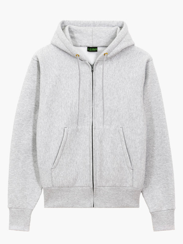 Hoodie zippé Max-weight - Gris Chiné