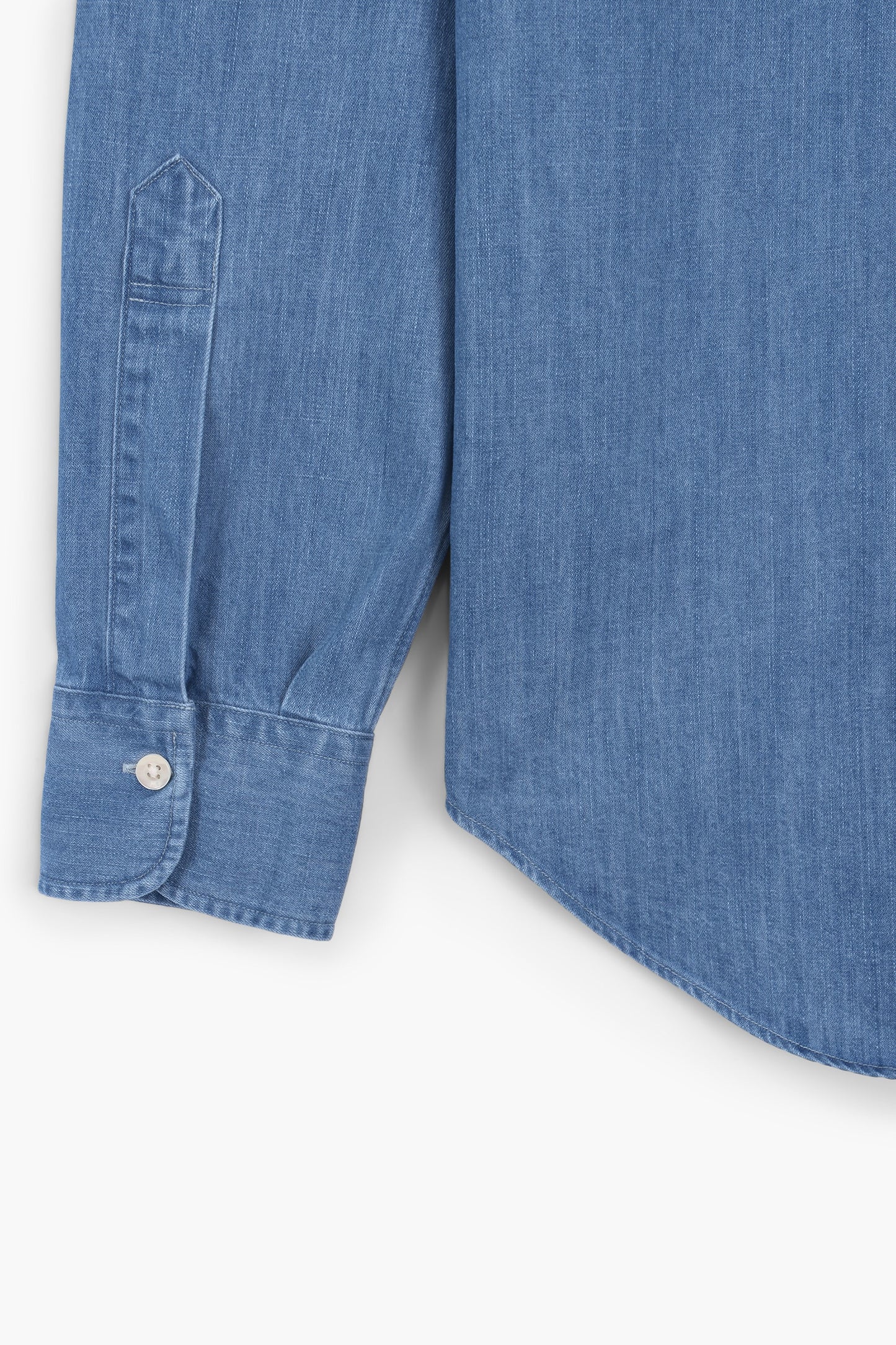 'Vintage Ivy' Shirt - Washed Denim