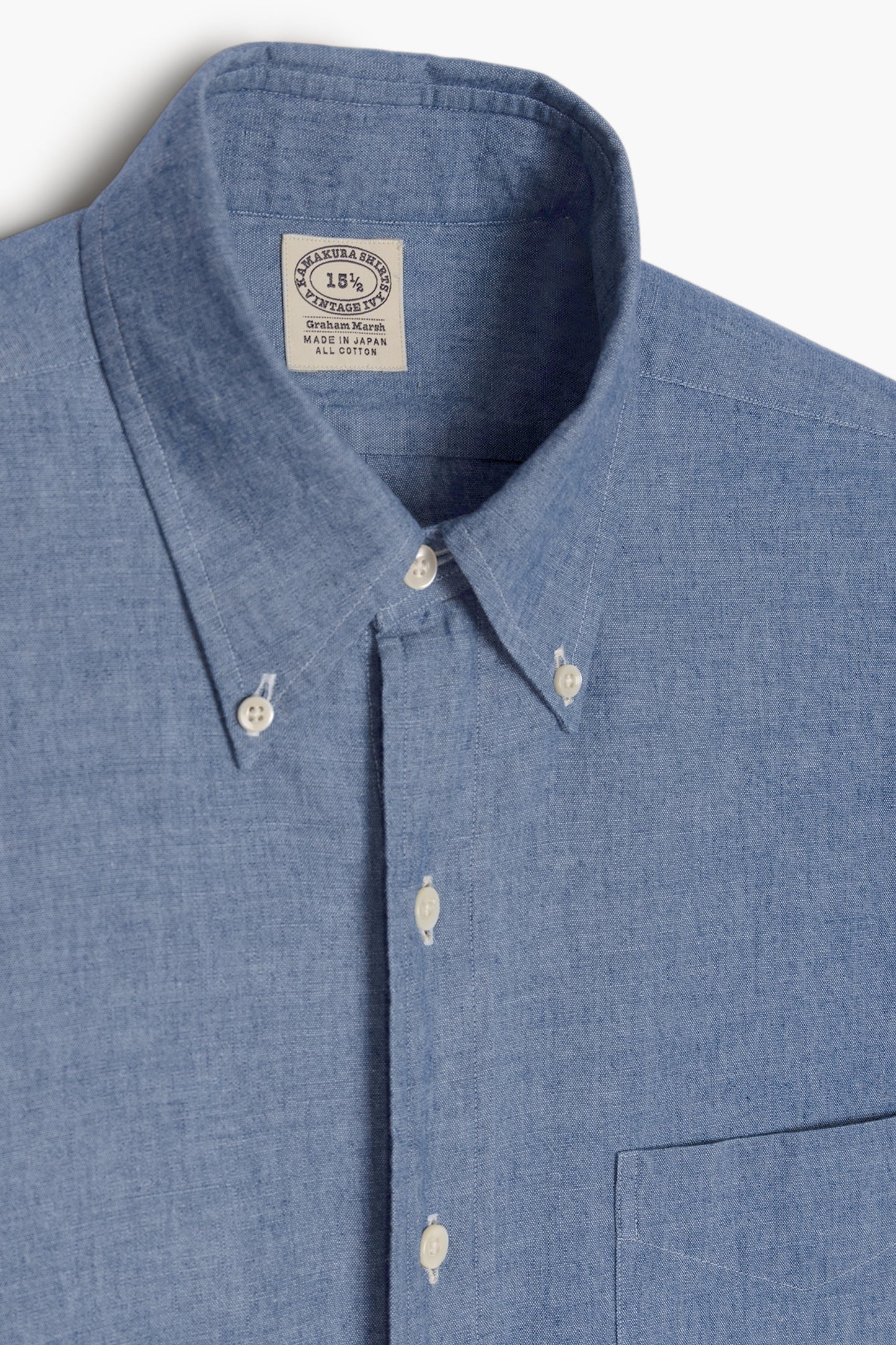 Chemise 'Vintage Ivy' - Chambray