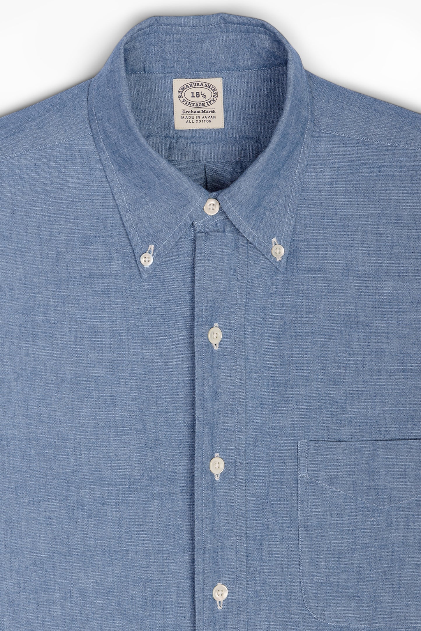 'Vintage Ivy' Shirt - Chambray