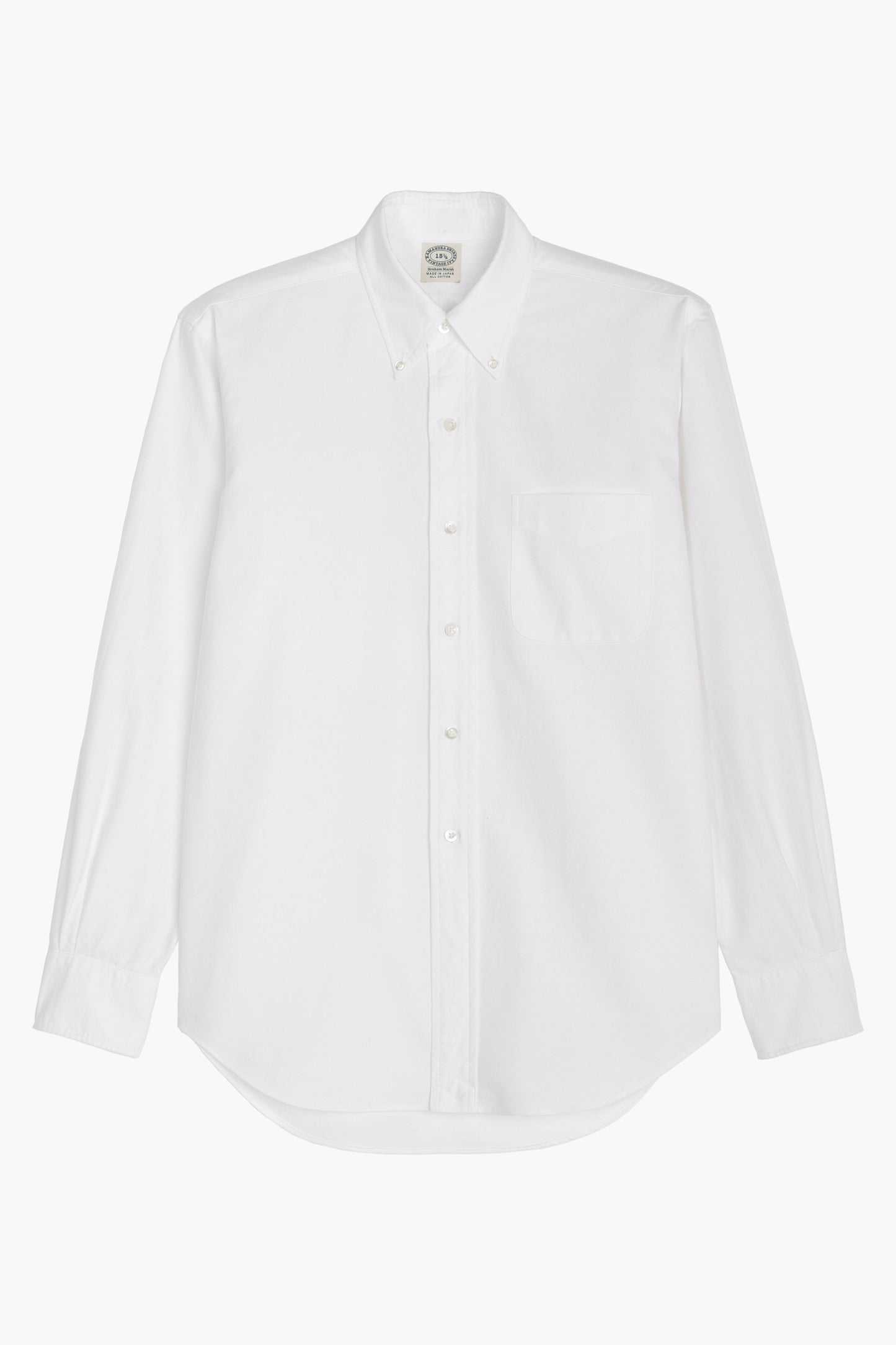 Chemise 'Vintage Ivy' - Oxford Blanc