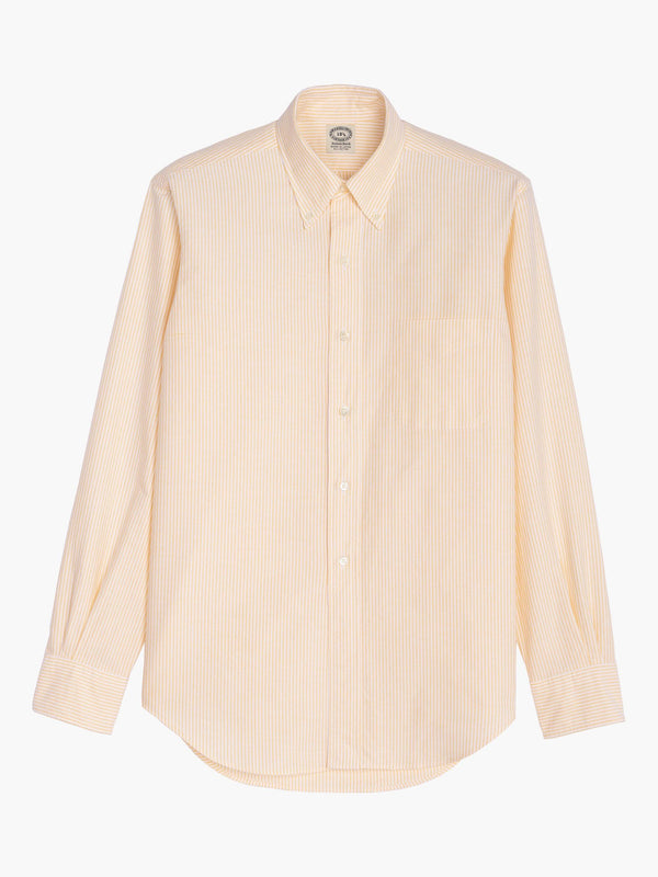 Chemise 'Vintage Ivy' - Oxford Rayé Jaune