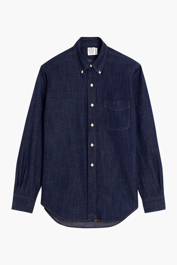 'Vintage Ivy' Shirt - Raw denim