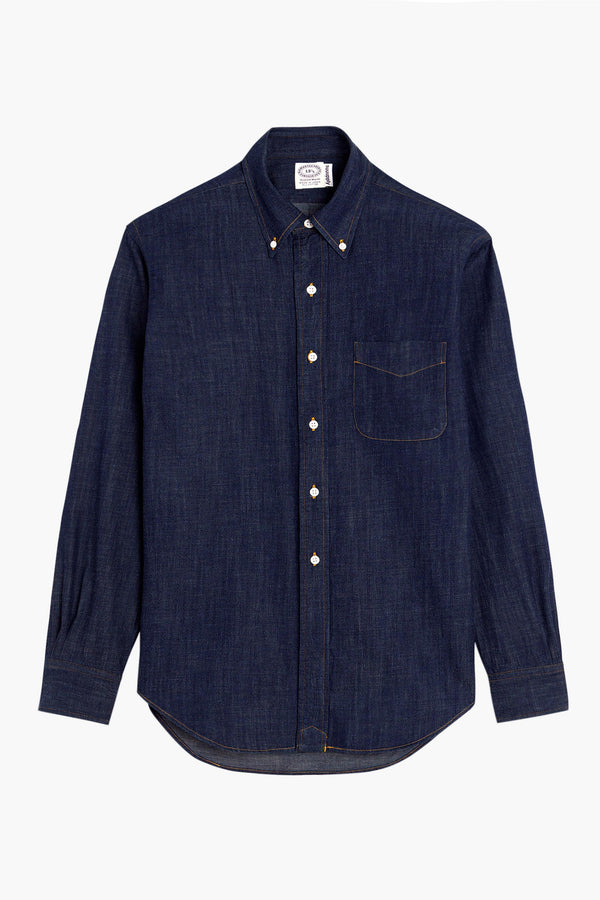 'Vintage Ivy'-overhemd - Raw Denim