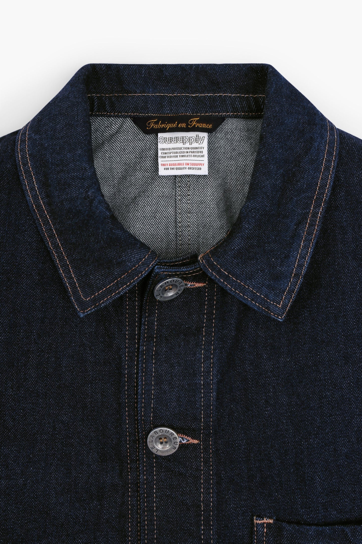 Veste de travail - Denim brut japonais