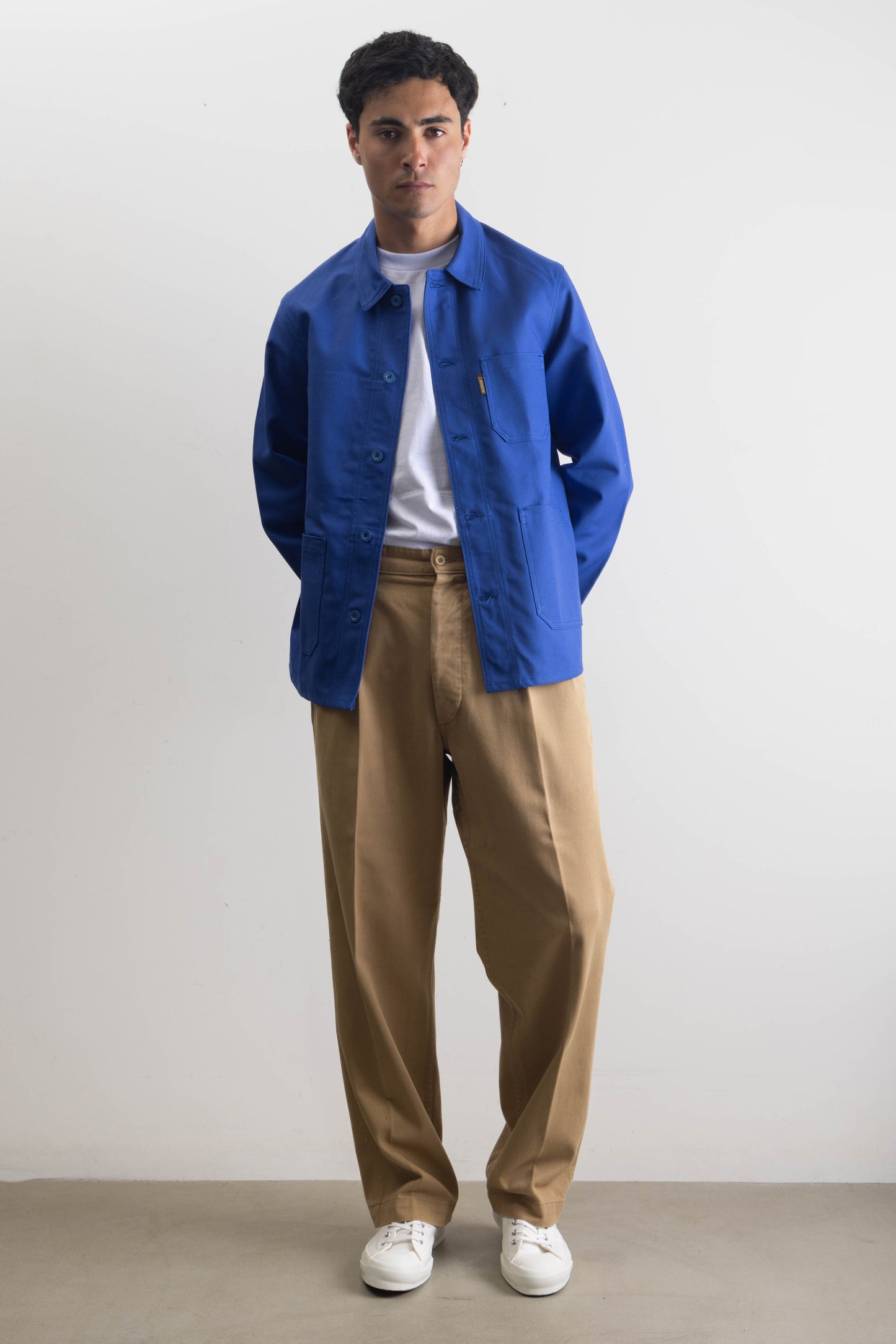 Work Jacket - Blue Cotton