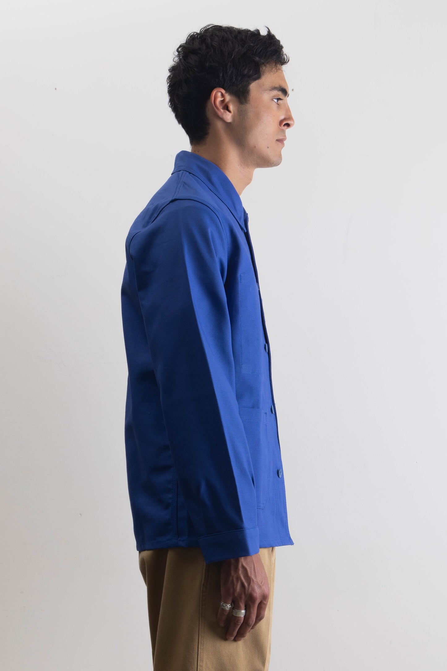 Veste de travail en coton - Bleu