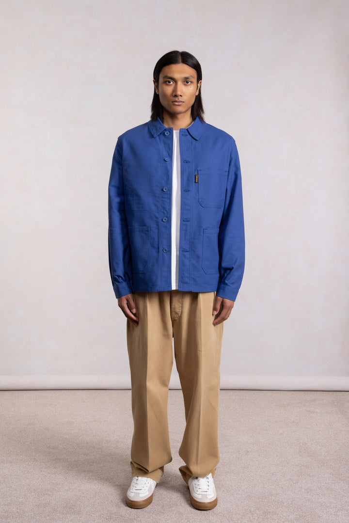 Work Jacket - Blue Cotton