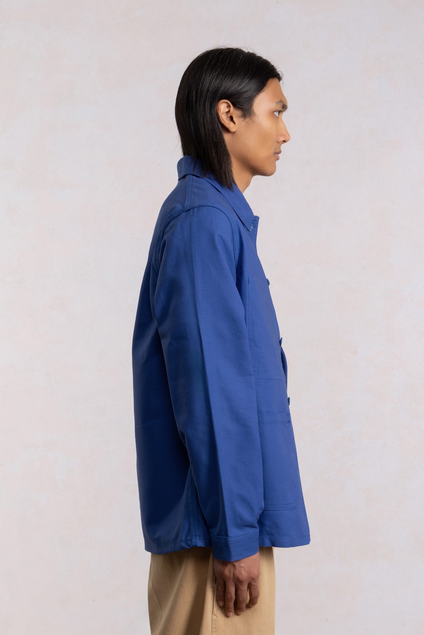 Work Jacket - Blue Cotton