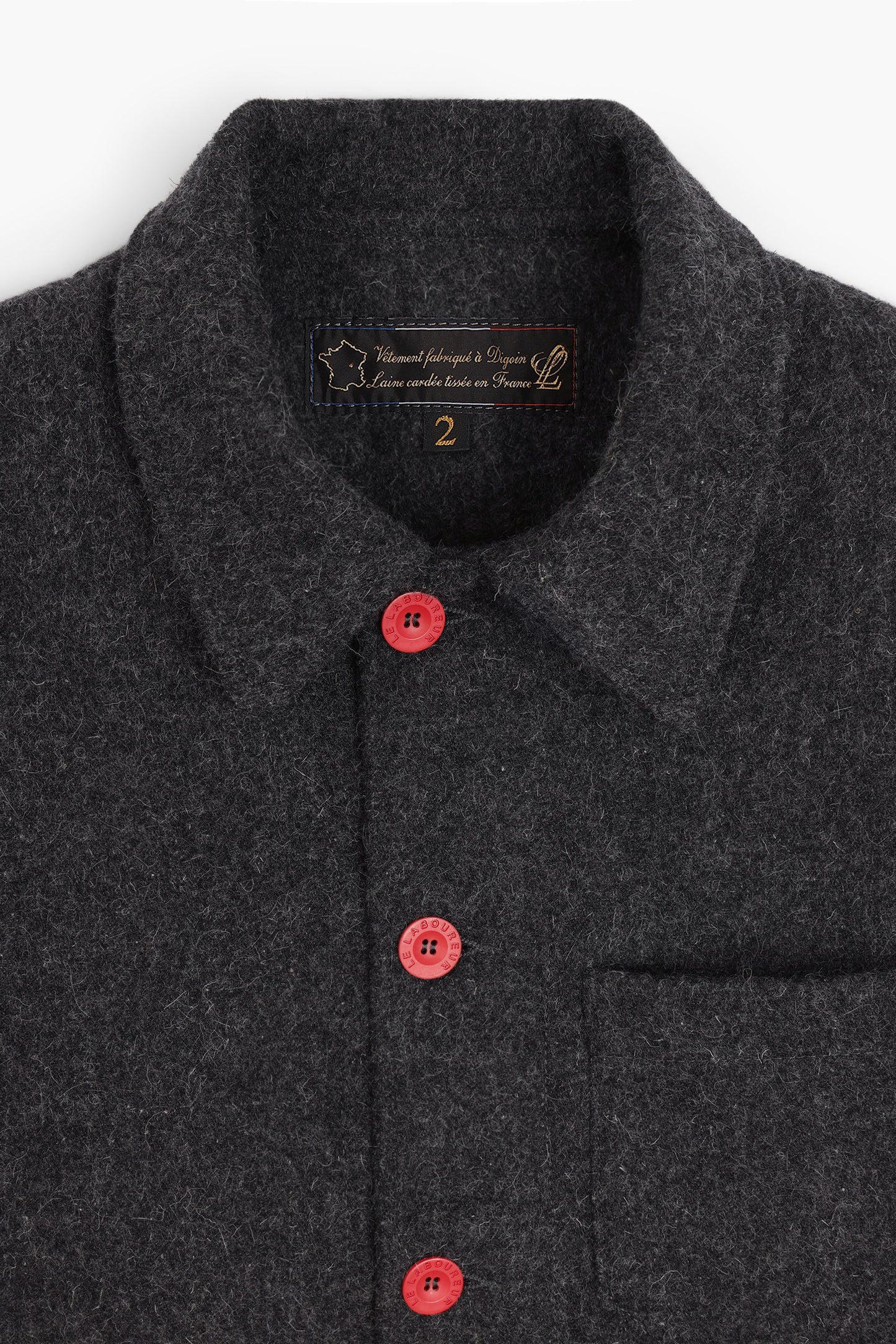 Work Jacket - Grey Wool