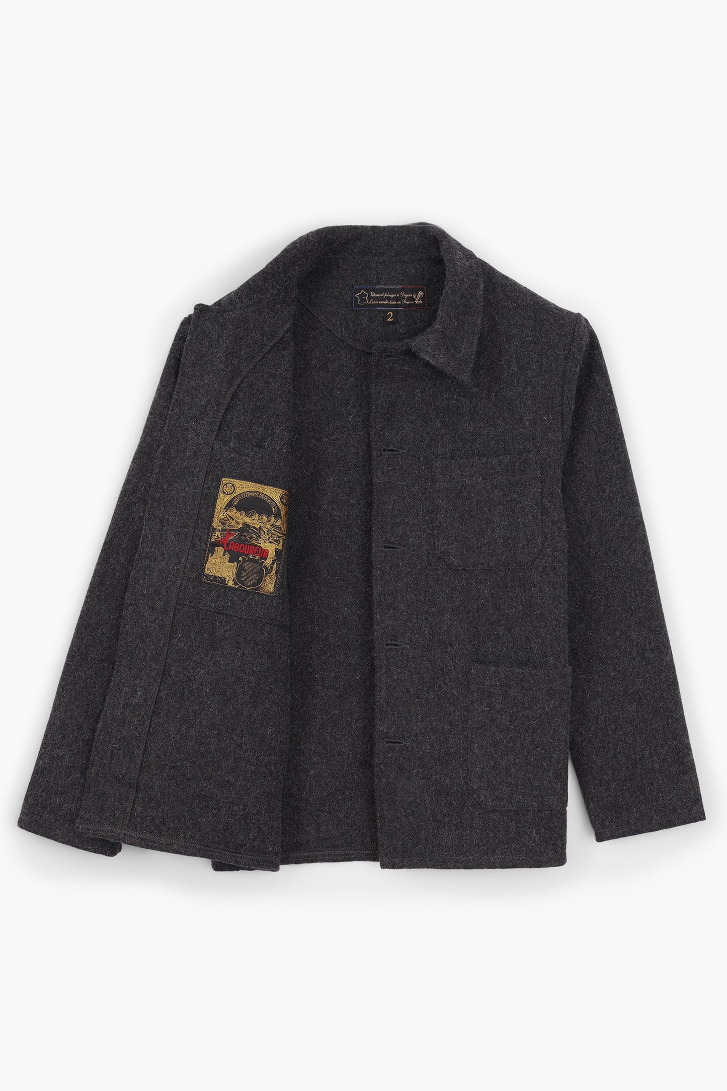 Work Jacket - Grey Wool