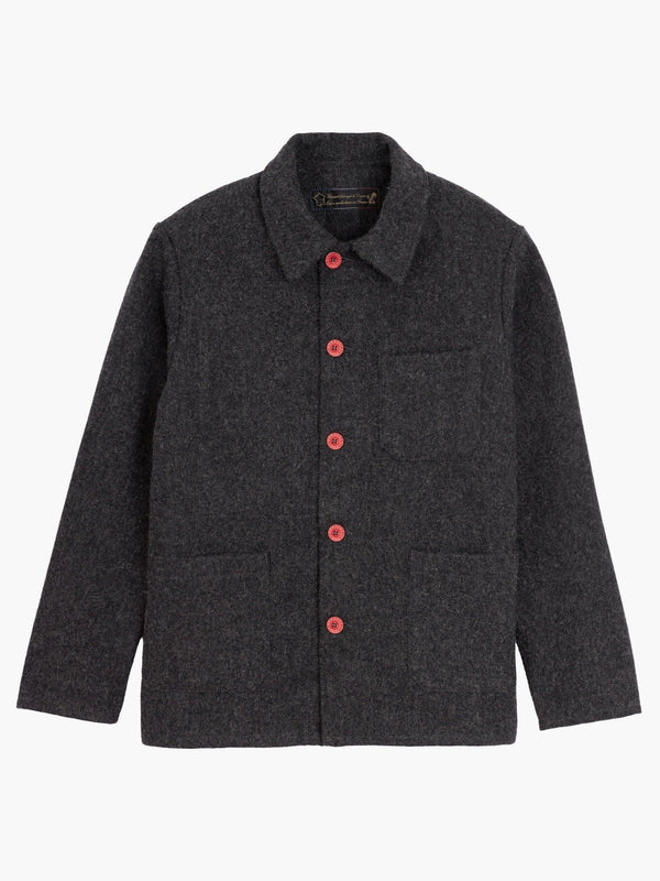 Veste de travail en laine - Gris