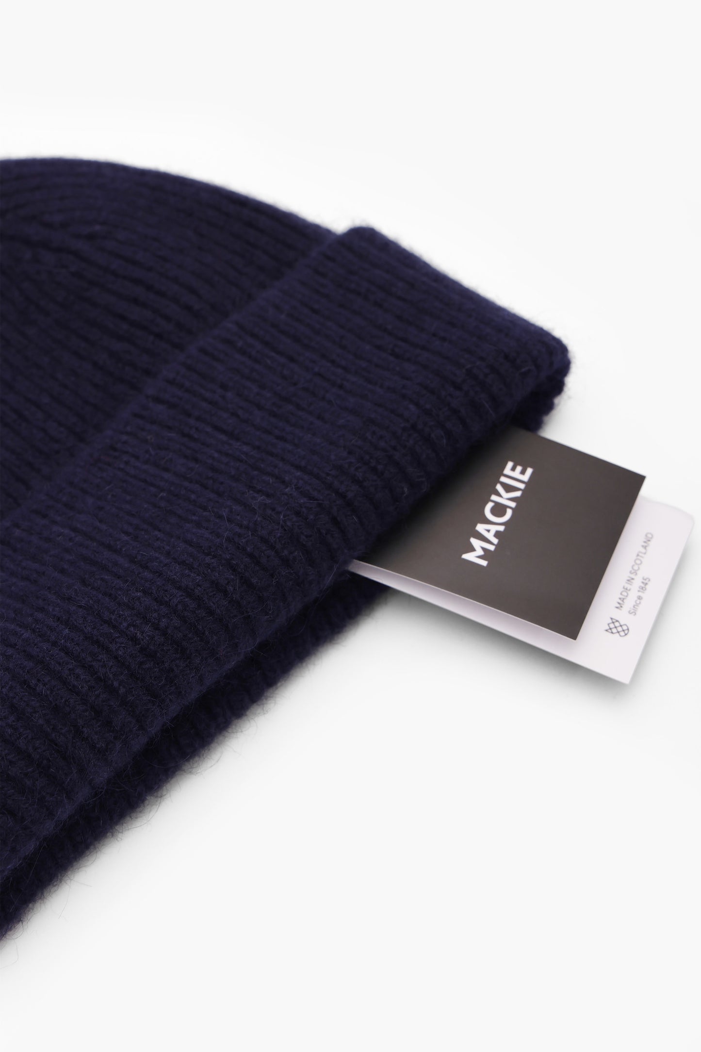 Wool Beanie - Navy