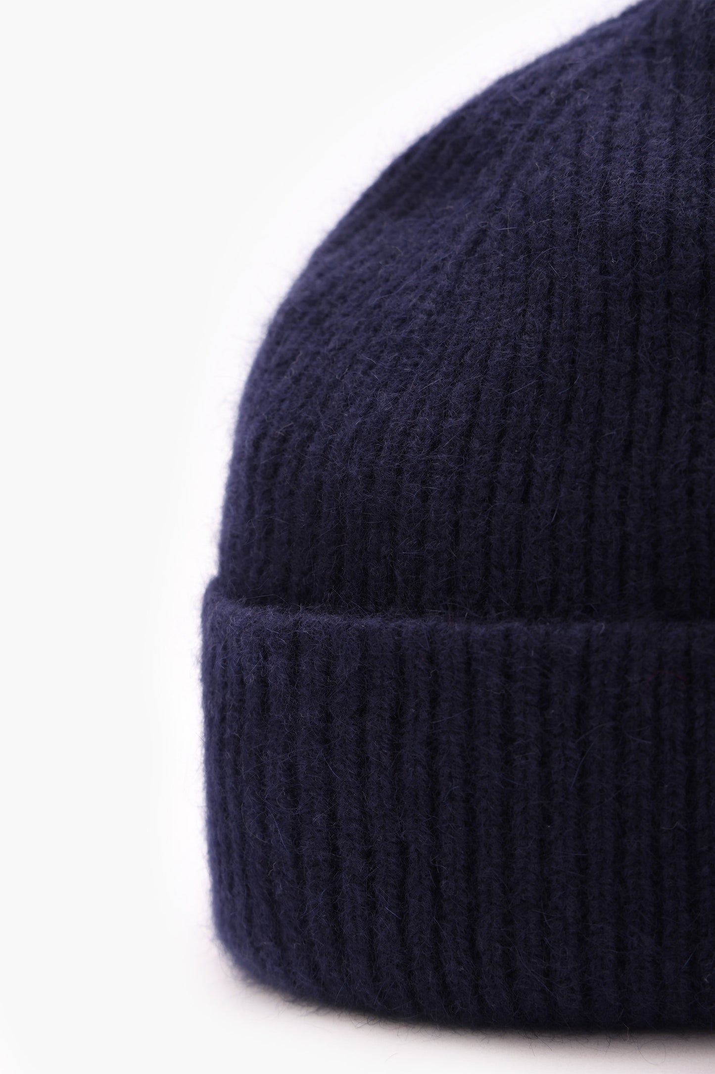 Wool Beanie - Navy