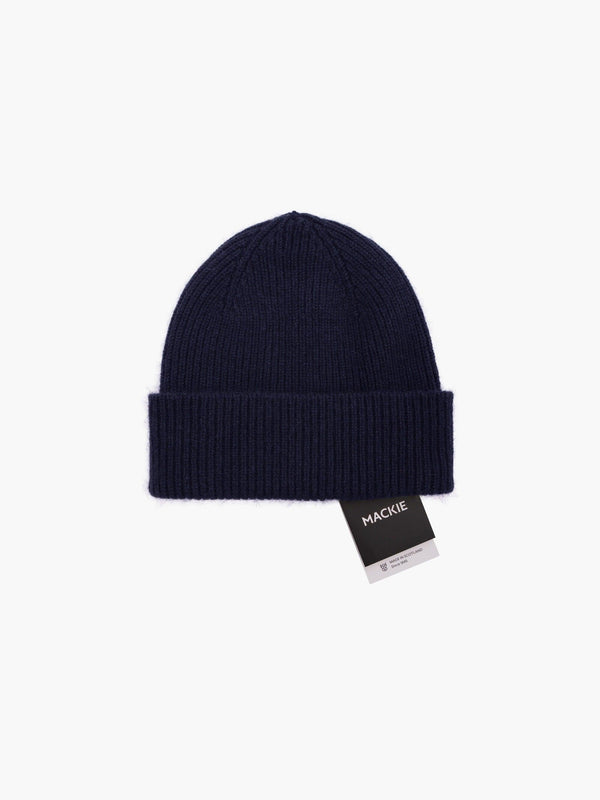Bonnet en laine - Bleu Marine