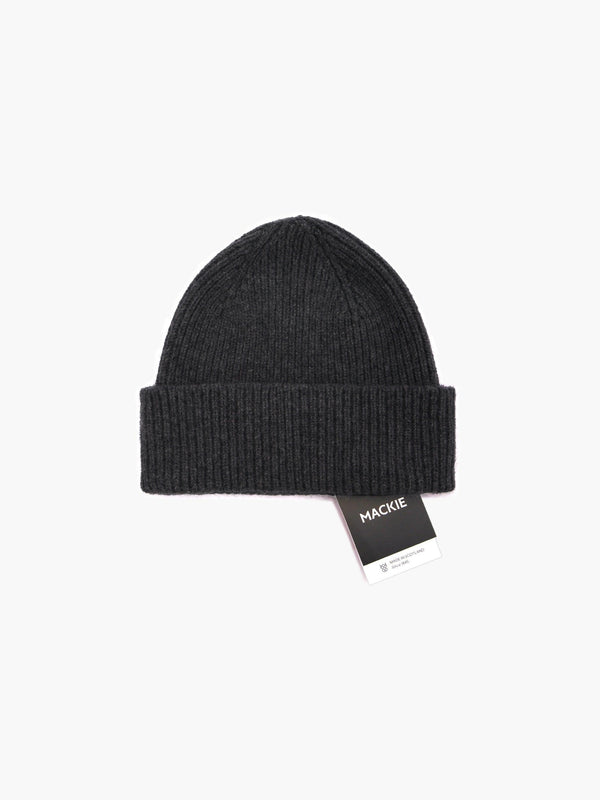 Bonnet en laine - Gris anthracite