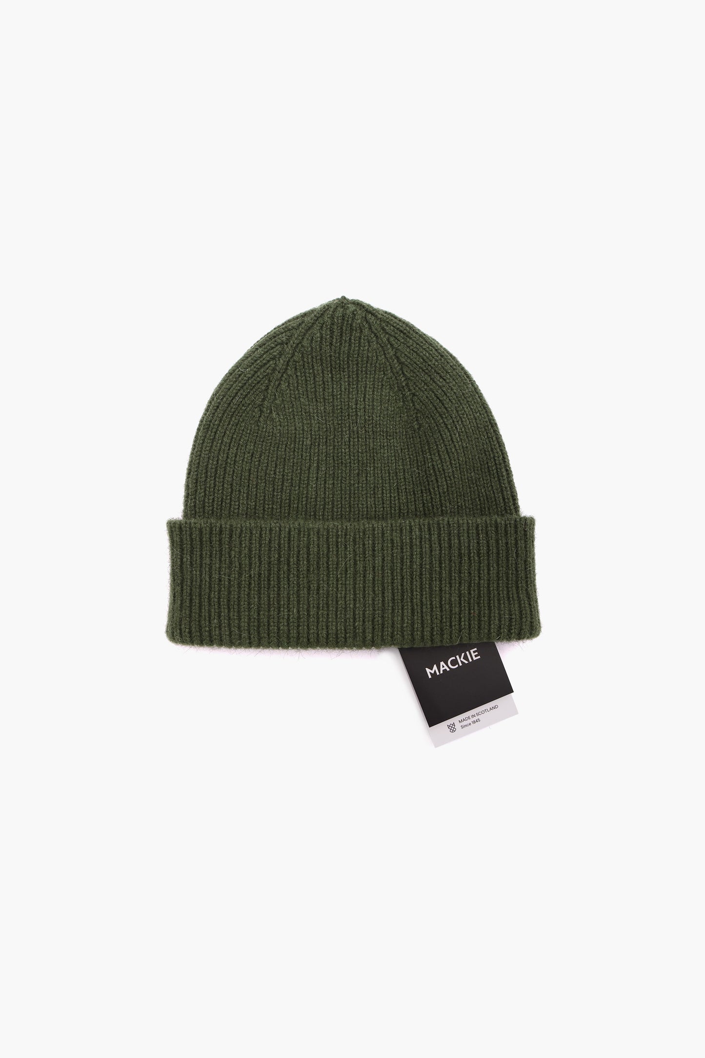 Wool Beanie - Dark Green