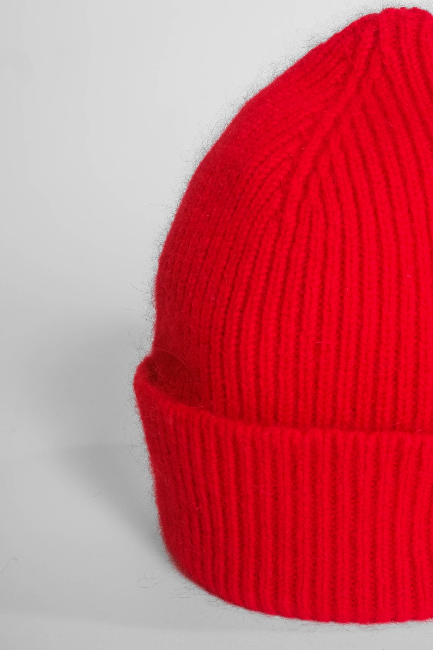 Wool Beanie - Red