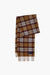 Echarpe en laine d'agneau - Camel Stewart Check