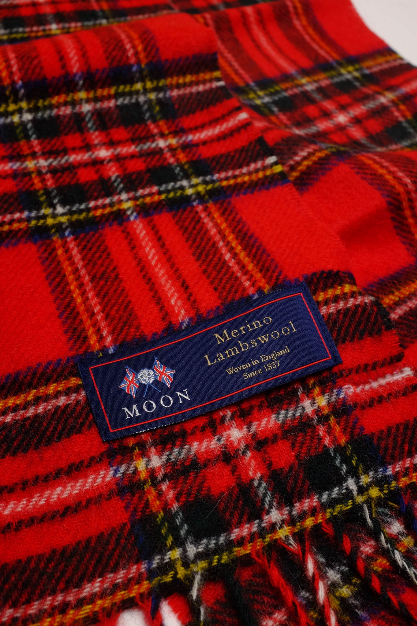 Lambswool scarf - Royal Stewart Check