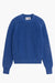 Ribbed Boxy Sweater - Bleu