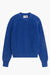 Ribbed Boxy Sweater - Bleu