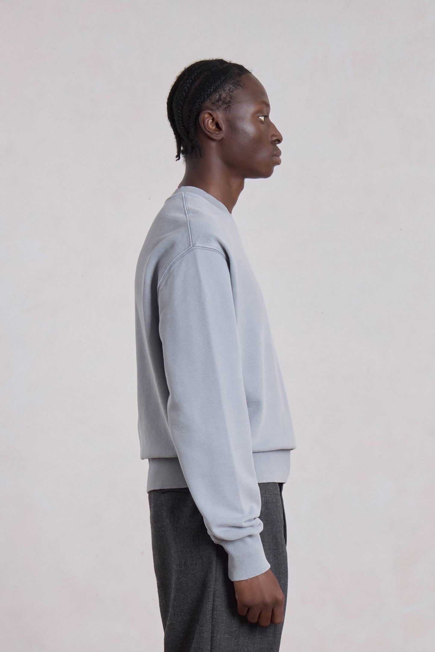 Athletic Sweatshirt - Faded Blue