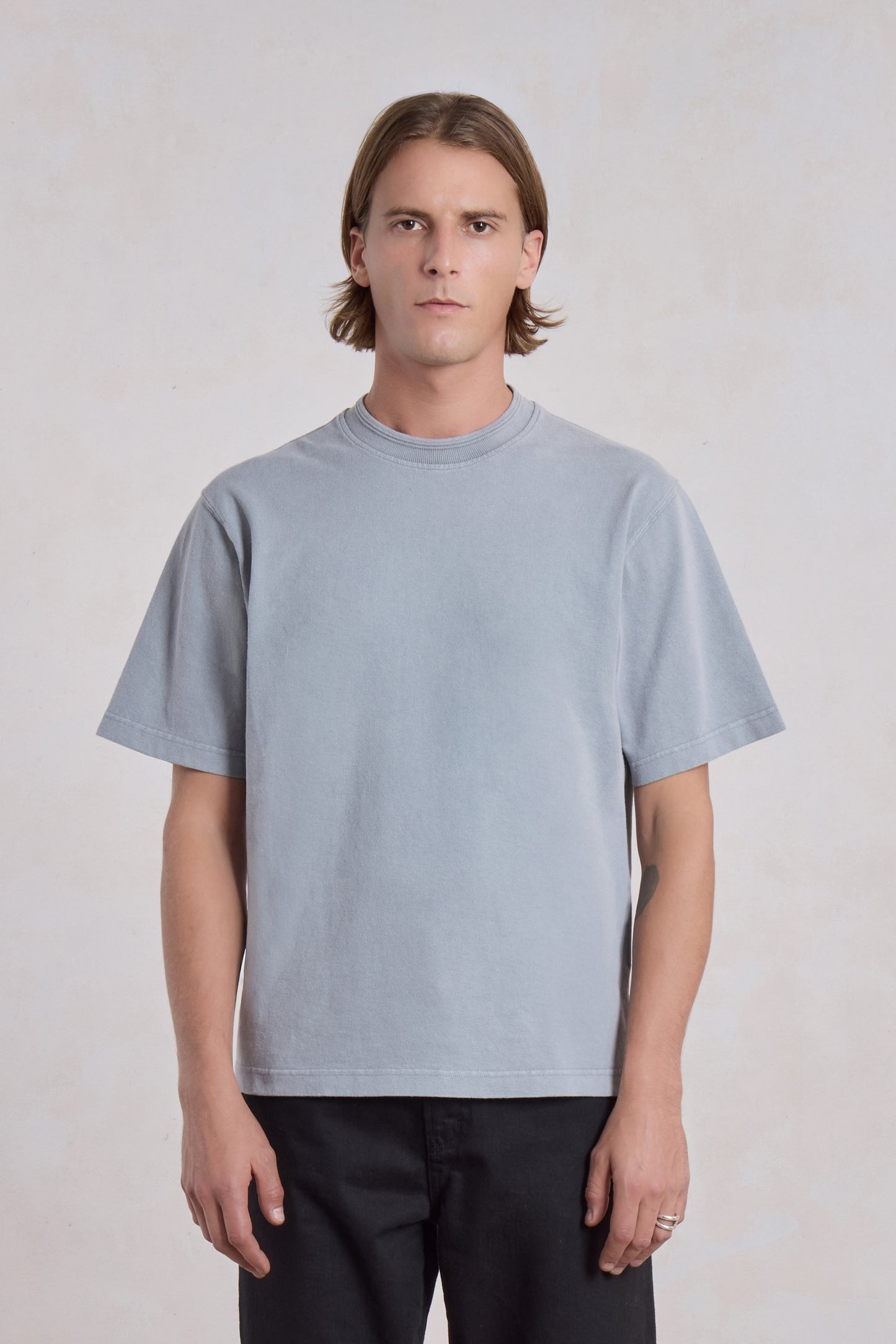 Athletic T-shirt - Faded Blue