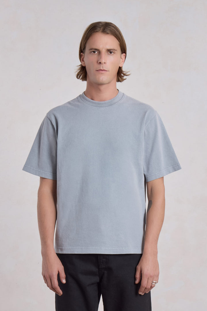 Athletic T-shirt - Faded Blue