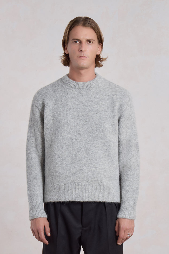 Alpaca sweater - Grey