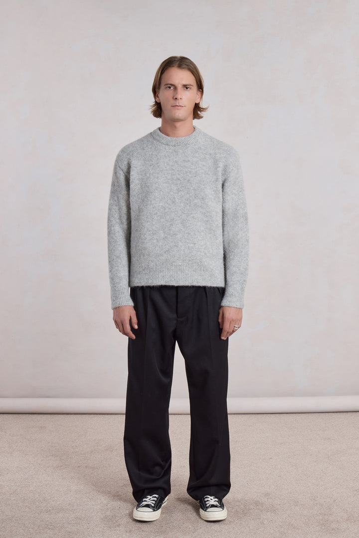 Alpaca sweater - Grey