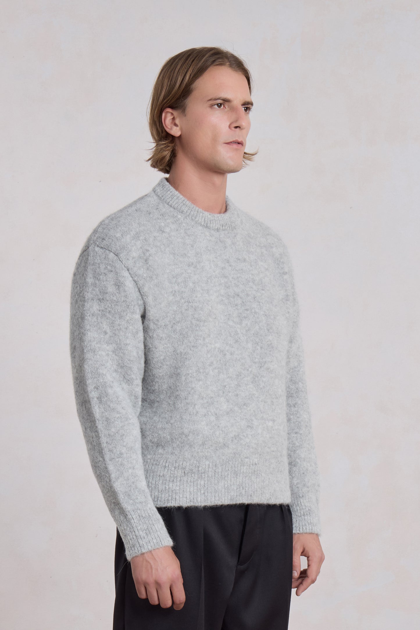 Alpaca sweater - Grey